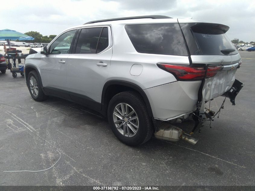 2022 CHEVROLET TRAVERSE LT LEATHER - 1GNEVHKW7NJ150512