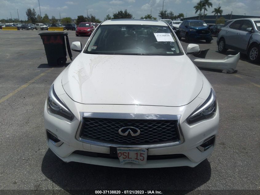 2021 INFINITI Q50 3.0T LUXE - JN1EV7BR1MM755705