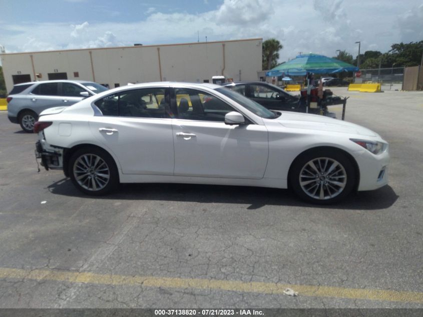 2021 INFINITI Q50 3.0T LUXE - JN1EV7BR1MM755705