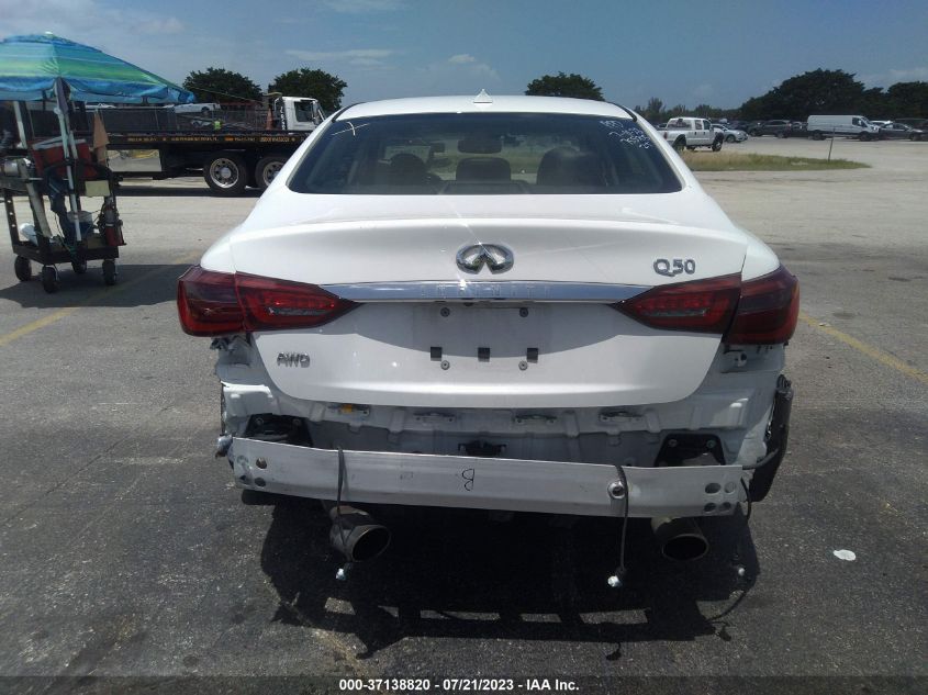 2021 INFINITI Q50 3.0T LUXE - JN1EV7BR1MM755705