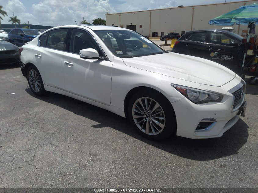 2021 INFINITI Q50 3.0T LUXE - JN1EV7BR1MM755705