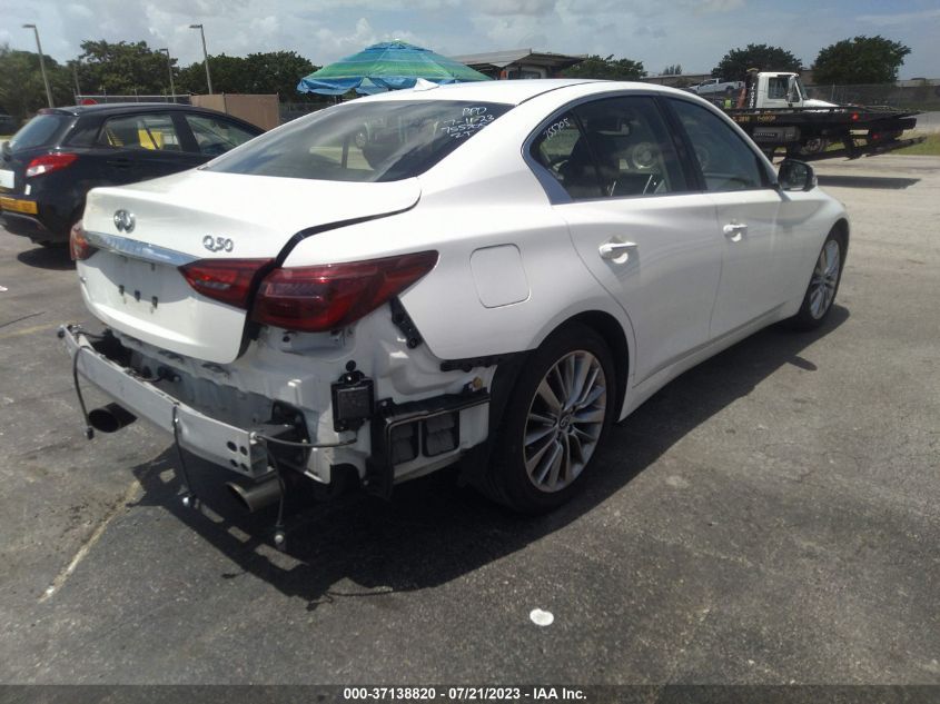 2021 INFINITI Q50 3.0T LUXE - JN1EV7BR1MM755705