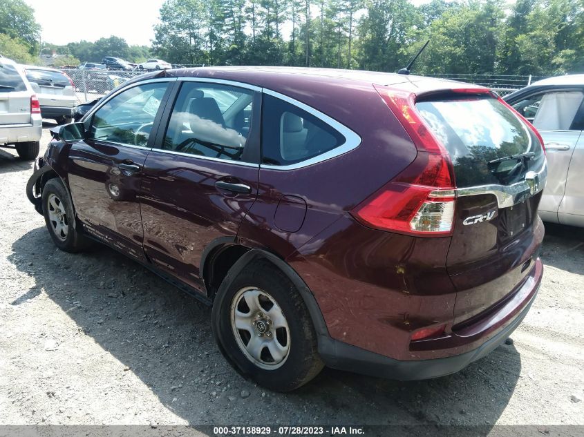2015 HONDA CR-V LX - 5J6RM4H33FL107157