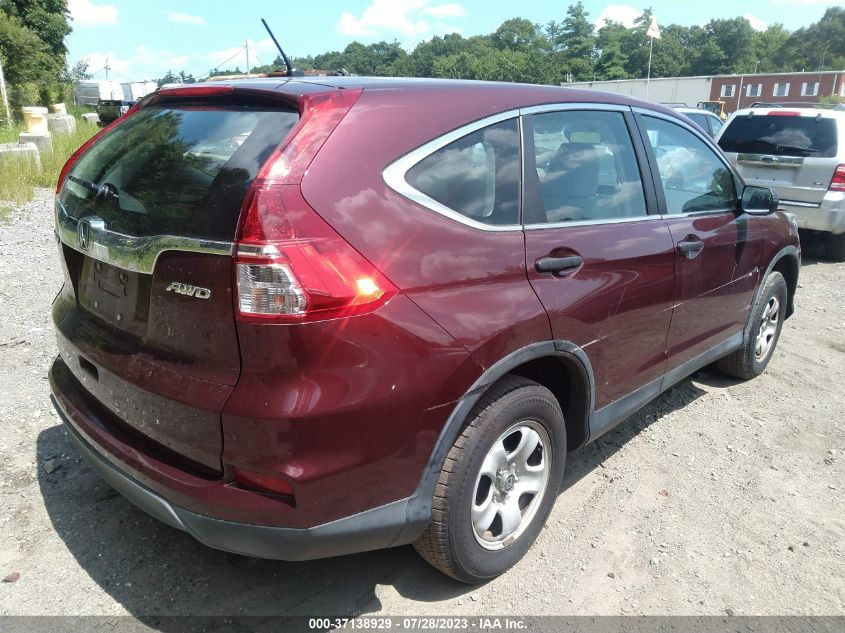 2015 HONDA CR-V LX - 5J6RM4H33FL107157