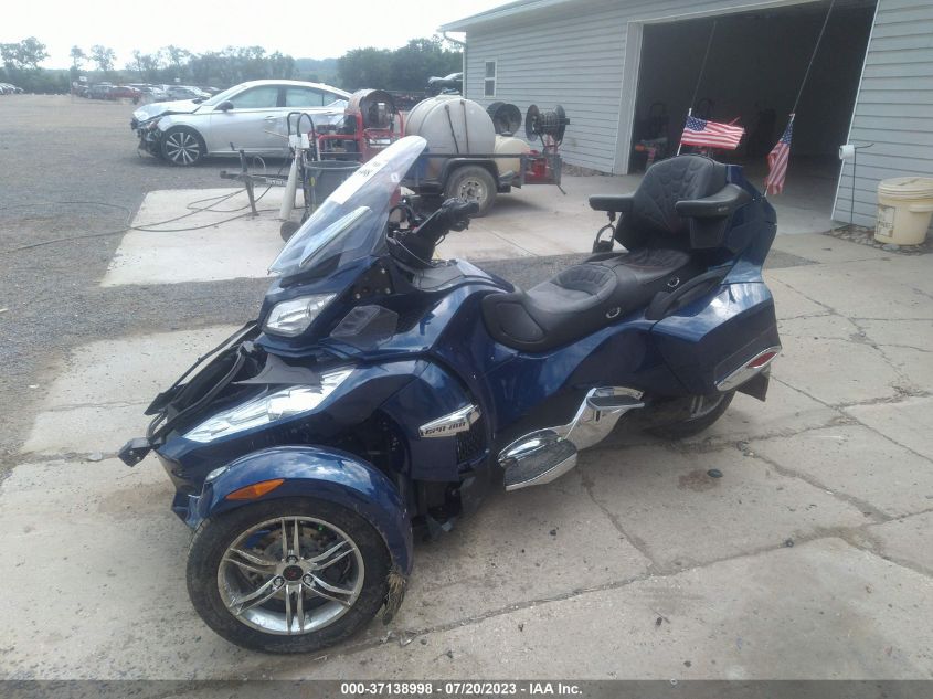 2010 CAN-AM SPYDER ROADSTER RT 2BXJBKC12AV001065