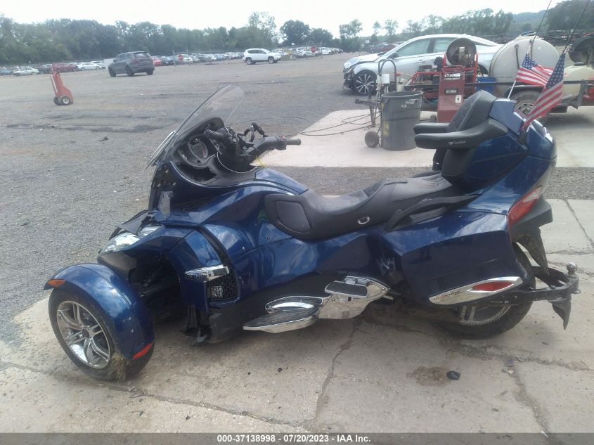 2010 CAN-AM SPYDER ROADSTER RT 2BXJBKC12AV001065