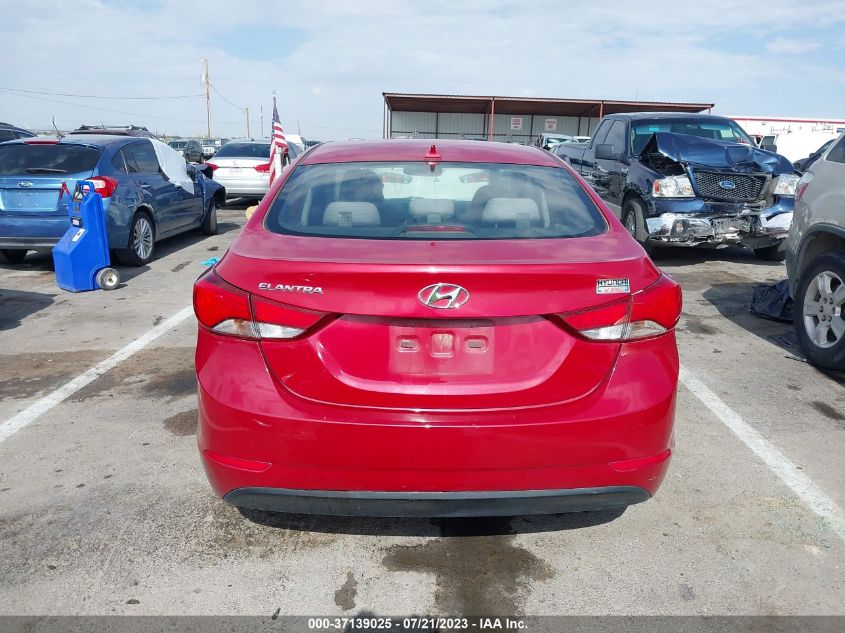 2016 HYUNDAI ELANTRA SE - KMHDH4AE0GU532505