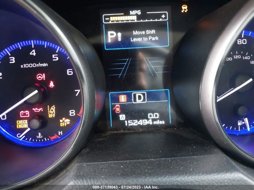 2019 SUBARU LEGACY SPORT - 4S3BNAR68K3012860
