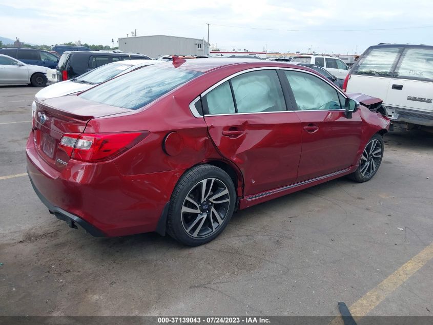 2019 SUBARU LEGACY SPORT - 4S3BNAR68K3012860