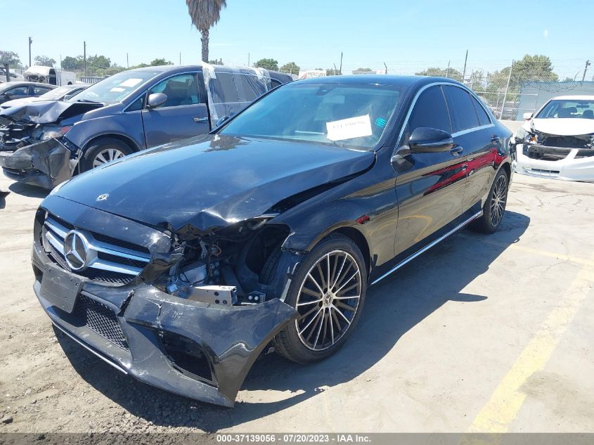 55SWF8DB9KU299686 2019 MERCEDES-BENZ C-CLASS, photo no. 2