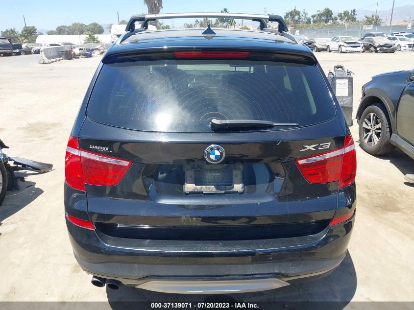 2016 BMW X3 XDRIVE35I - 5UXWX7C59G0S16363