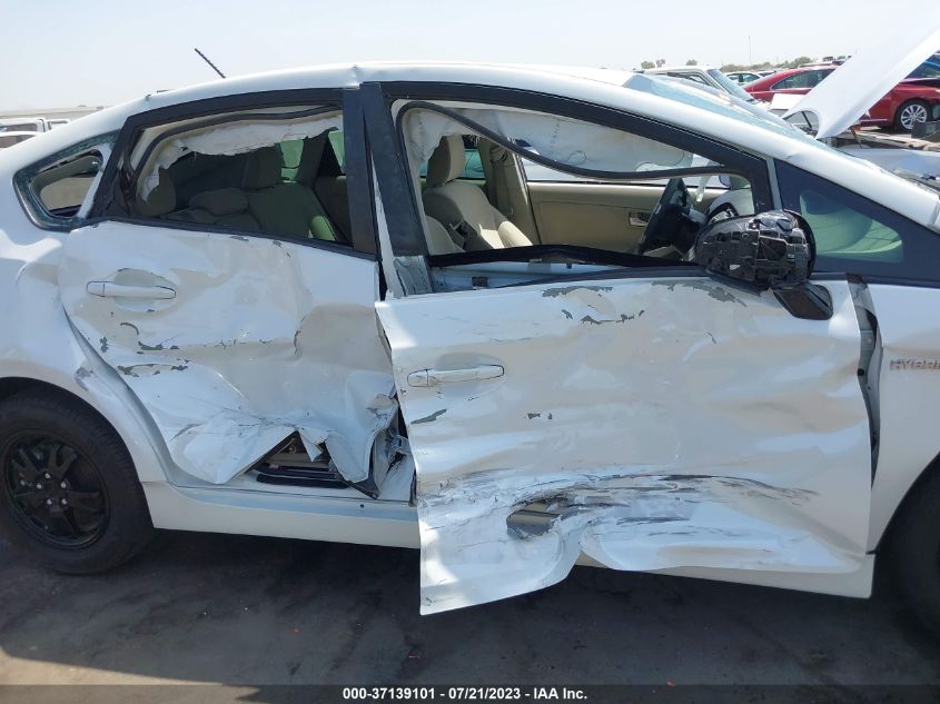 2013 TOYOTA PRIUS ONE/TWO/THREE/FOUR/FIVE - JTDKN3DU9D5665660