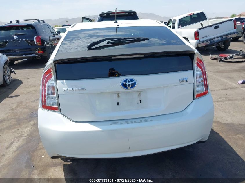 2013 TOYOTA PRIUS ONE/TWO/THREE/FOUR/FIVE - JTDKN3DU9D5665660