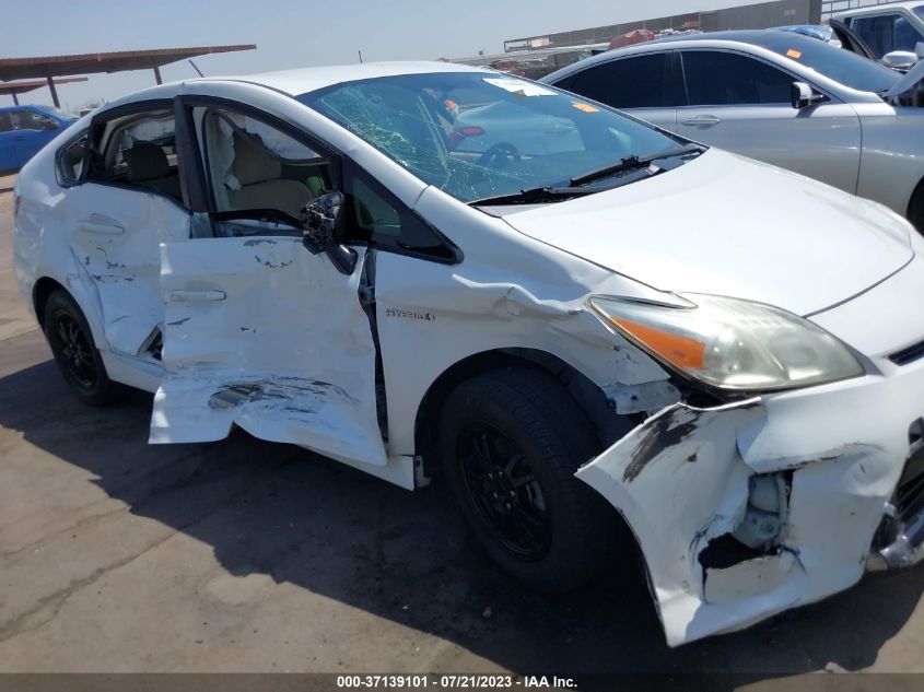 2013 TOYOTA PRIUS ONE/TWO/THREE/FOUR/FIVE - JTDKN3DU9D5665660