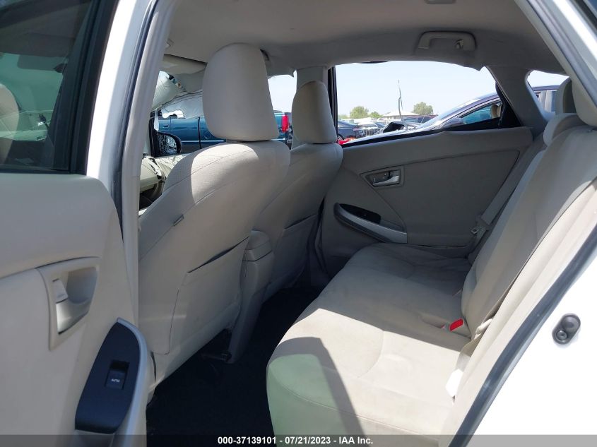 2013 TOYOTA PRIUS ONE/TWO/THREE/FOUR/FIVE - JTDKN3DU9D5665660