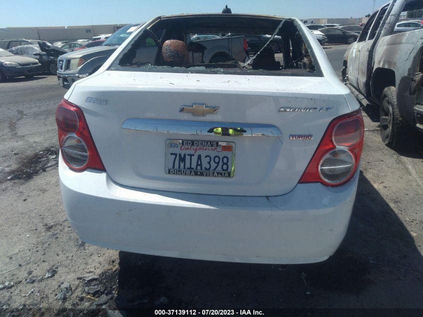 2016 CHEVROLET SONIC LT - 1G1JC5SB6G4105001