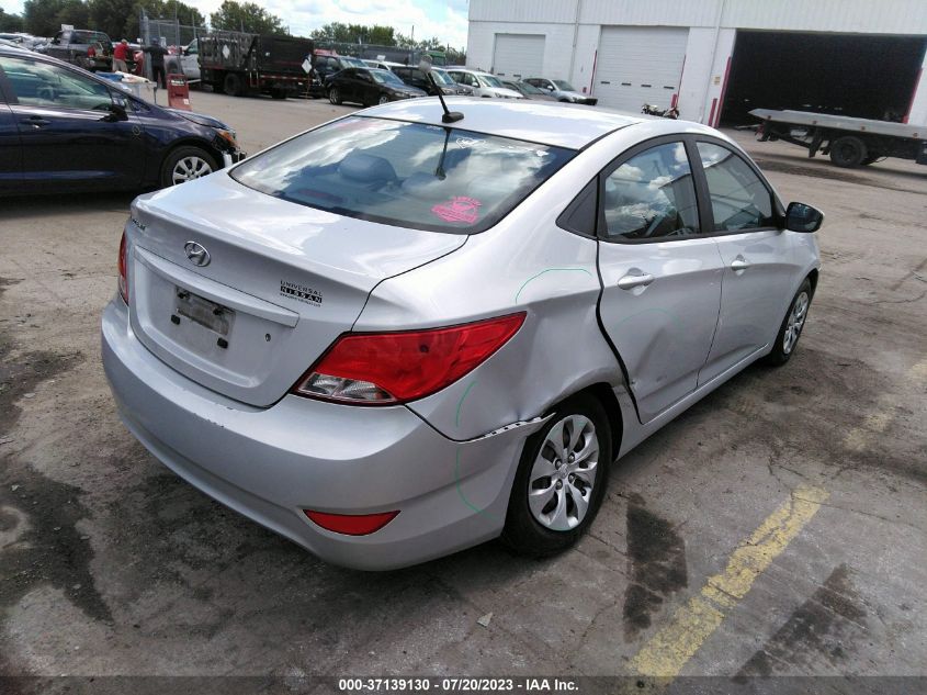 2016 HYUNDAI ACCENT SE - KMHCT4AE8GU949025
