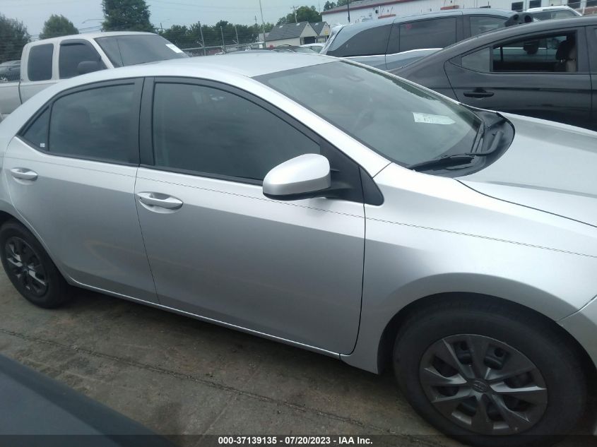 2019 TOYOTA COROLLA L/LE/SE/XLE/XSE - 2T1BURHE1KC200394