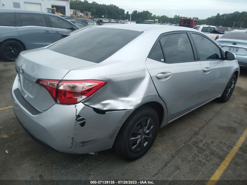 2019 TOYOTA COROLLA L/LE/SE/XLE/XSE - 2T1BURHE1KC200394