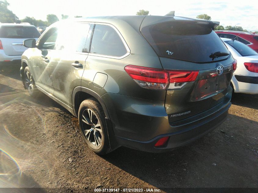2018 TOYOTA HIGHLANDER LE - 5TDBZRFH4JS887701