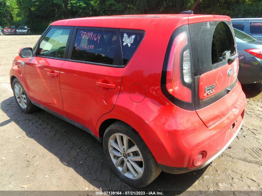 2018 KIA SOUL + - KNDJP3A5XJ7621606