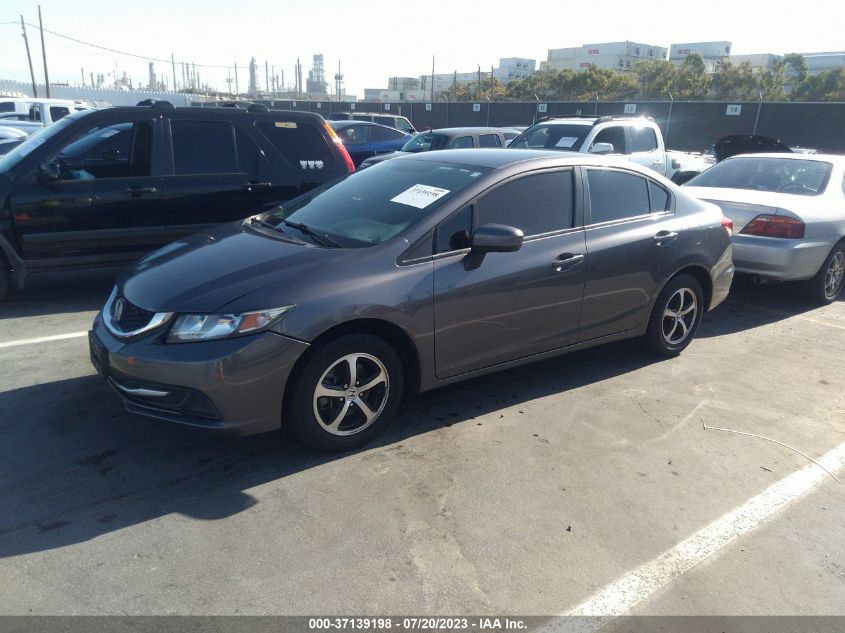2015 HONDA CIVIC SEDAN SE - 2HGFB2F78FH566370