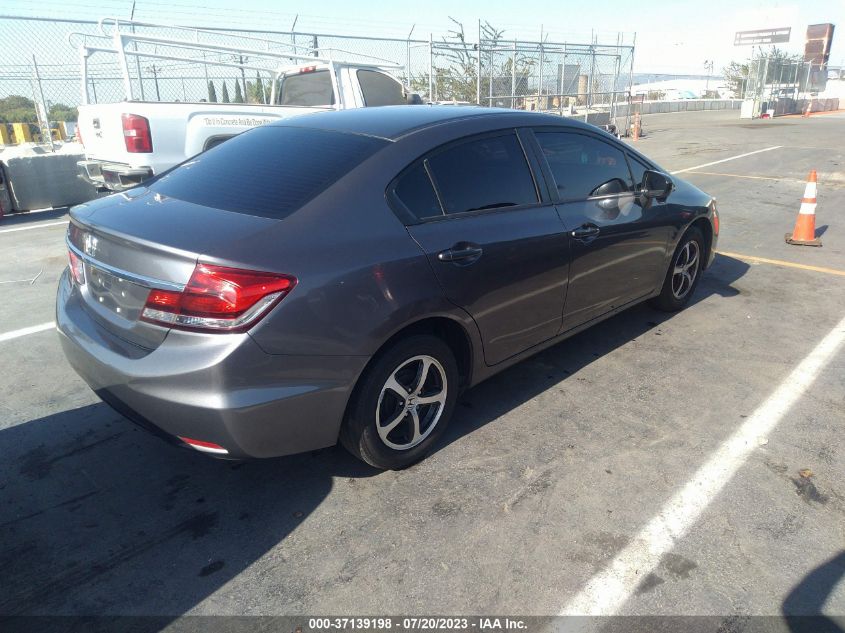 2015 HONDA CIVIC SEDAN SE - 2HGFB2F78FH566370