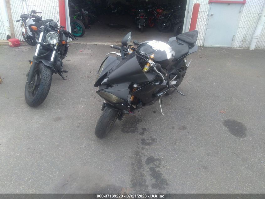 2008 YAMAHA YZFR6 JYARJ16E38A009435