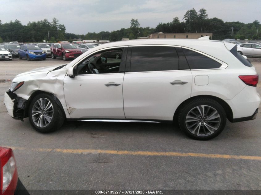 2019 ACURA MDX W/TECHNOLOGY PKG - 5J8YD4H58KL019297