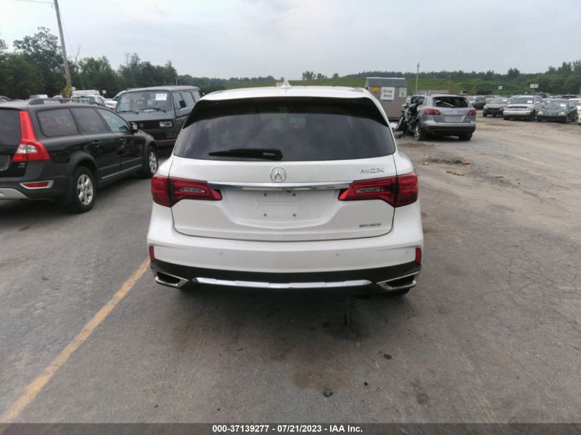 2019 ACURA MDX W/TECHNOLOGY PKG - 5J8YD4H58KL019297