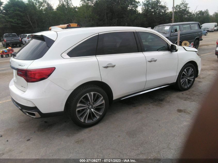 2019 ACURA MDX W/TECHNOLOGY PKG - 5J8YD4H58KL019297