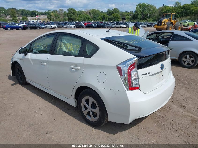 2015 TOYOTA PRIUS FOUR - JTDKN3DU0F0415403