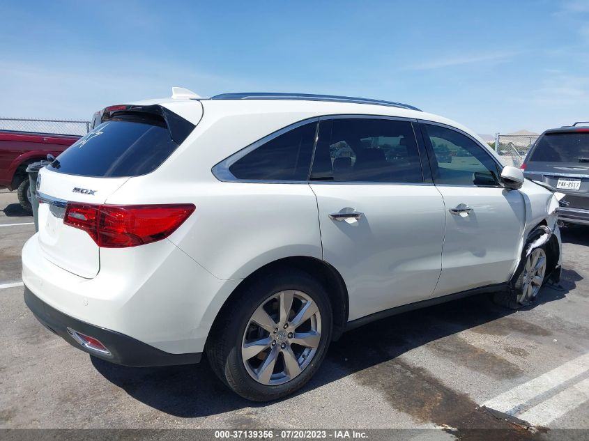 2015 ACURA MDX ADVANCE/ENTERTAINMENT PKG - 5FRYD3H84FD013124