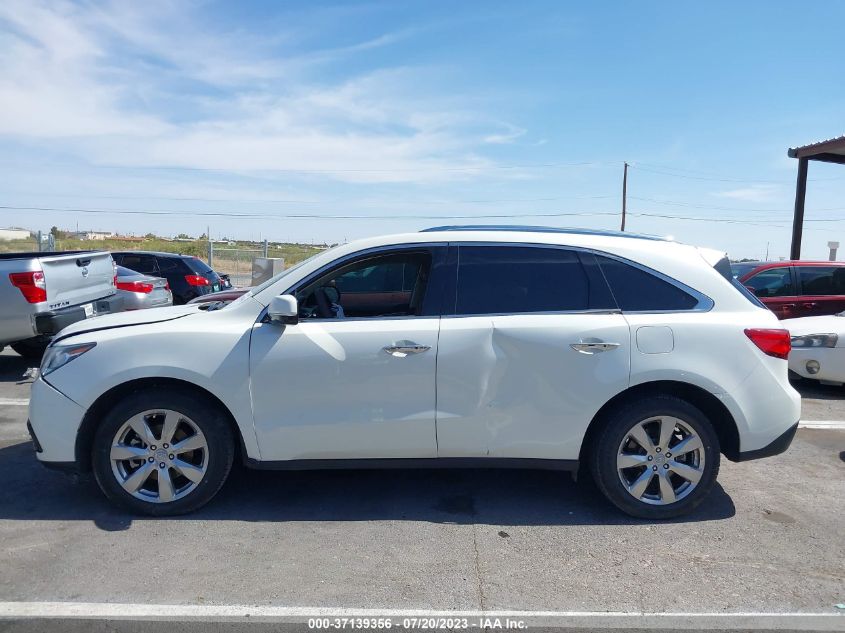2015 ACURA MDX ADVANCE/ENTERTAINMENT PKG - 5FRYD3H84FD013124