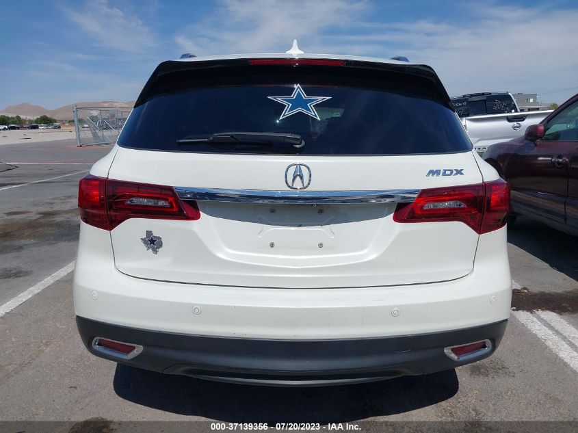 2015 ACURA MDX ADVANCE/ENTERTAINMENT PKG - 5FRYD3H84FD013124