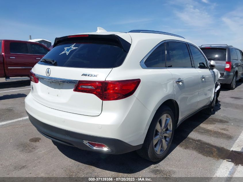 2015 ACURA MDX ADVANCE/ENTERTAINMENT PKG - 5FRYD3H84FD013124