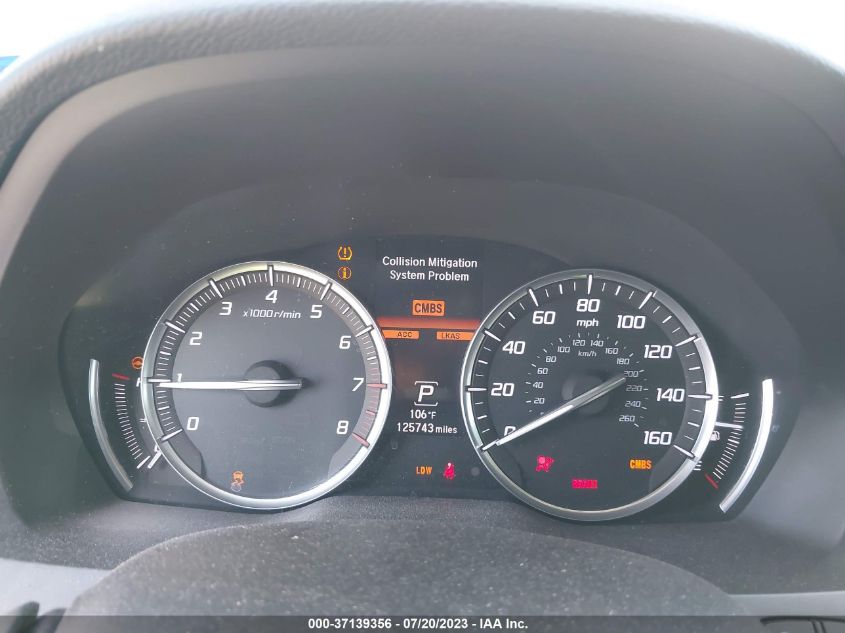 2015 ACURA MDX ADVANCE/ENTERTAINMENT PKG - 5FRYD3H84FD013124