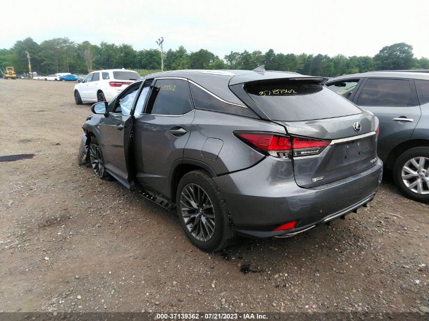 2020 LEXUS RX RX 350 F SPORT - 2T2YZMDA0LC257734