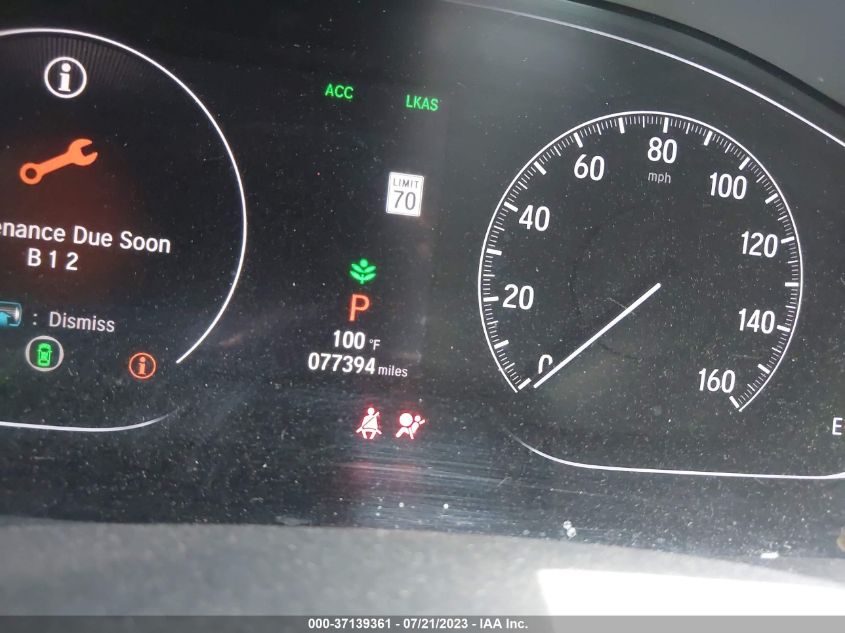 2019 HONDA ACCORD SEDAN SPORT 1.5T - 1HGCV1F31KA010430
