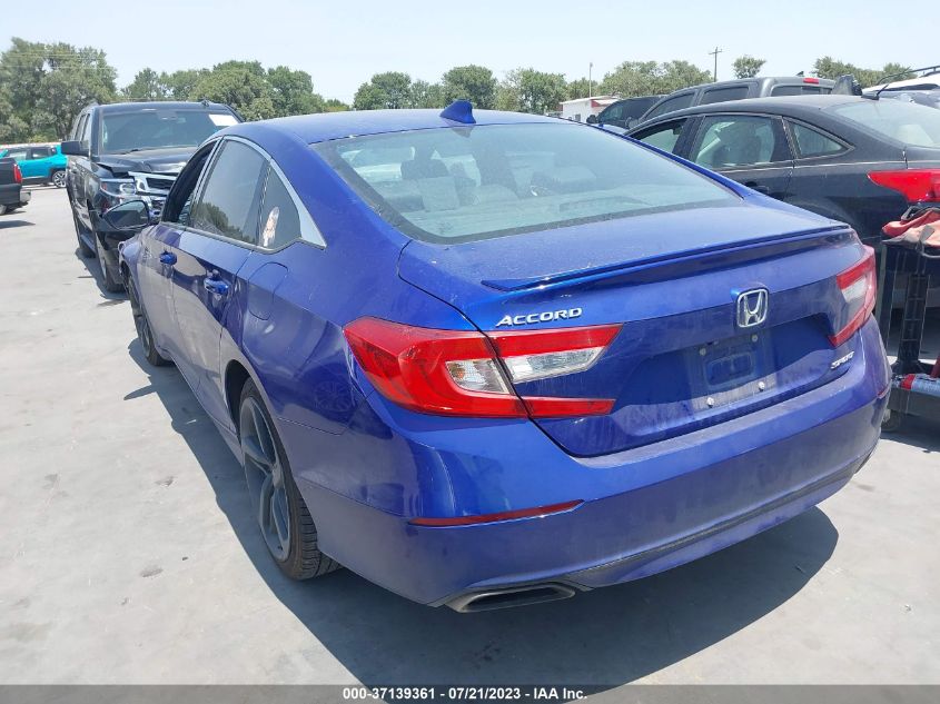 2019 HONDA ACCORD SEDAN SPORT 1.5T - 1HGCV1F31KA010430