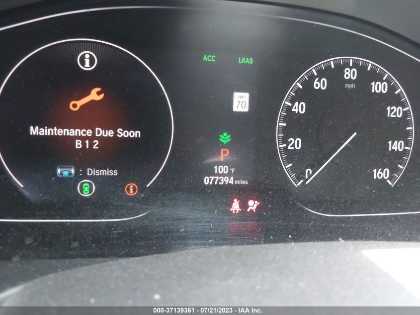 2019 HONDA ACCORD SEDAN SPORT 1.5T - 1HGCV1F31KA010430
