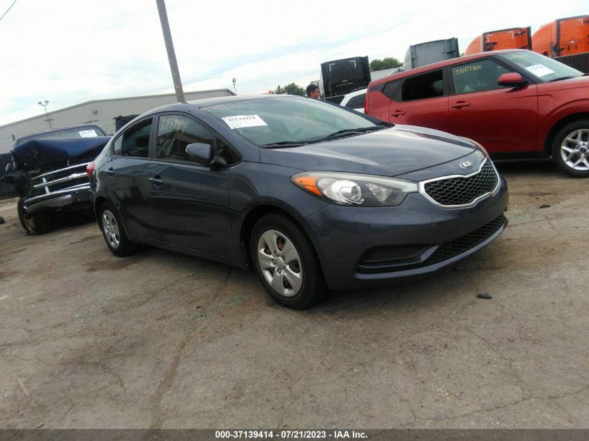 2016 KIA FORTE LX - KNAFX4A68G5554803