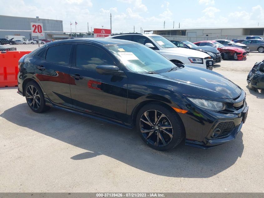 2017 HONDA CIVIC HATCHBACK SPORT - SHHFK7H43HU210575