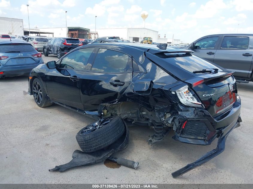2017 HONDA CIVIC HATCHBACK SPORT - SHHFK7H43HU210575