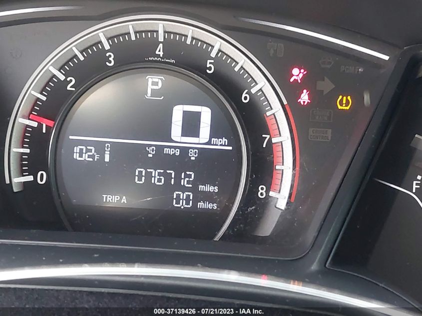 2017 HONDA CIVIC HATCHBACK SPORT - SHHFK7H43HU210575