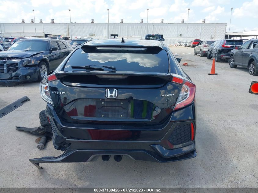 2017 HONDA CIVIC HATCHBACK SPORT - SHHFK7H43HU210575