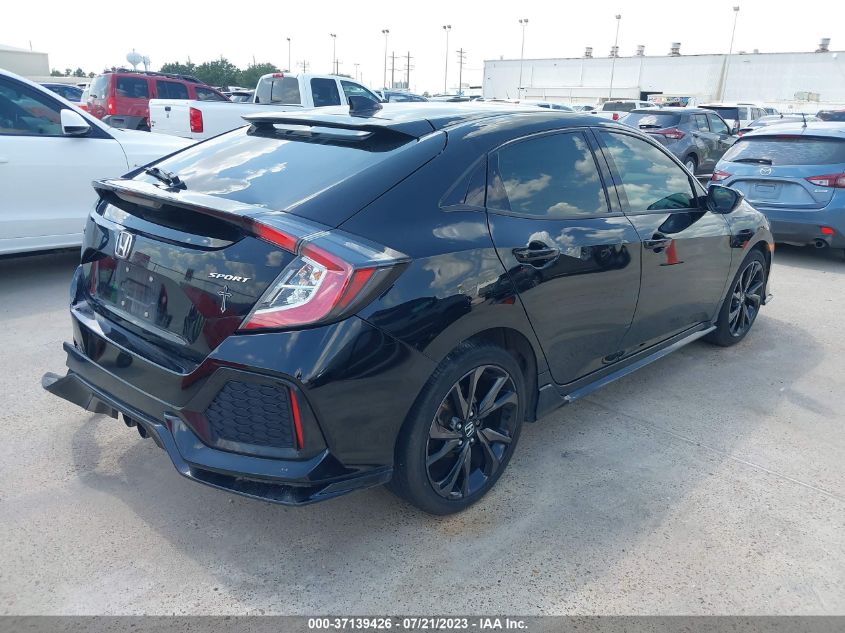 2017 HONDA CIVIC HATCHBACK SPORT - SHHFK7H43HU210575