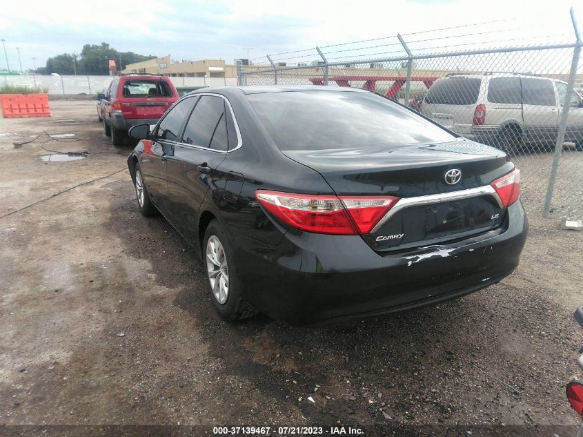 2016 TOYOTA CAMRY XLE/SE/LE/XSE - 4T4BF1FK4GR520695