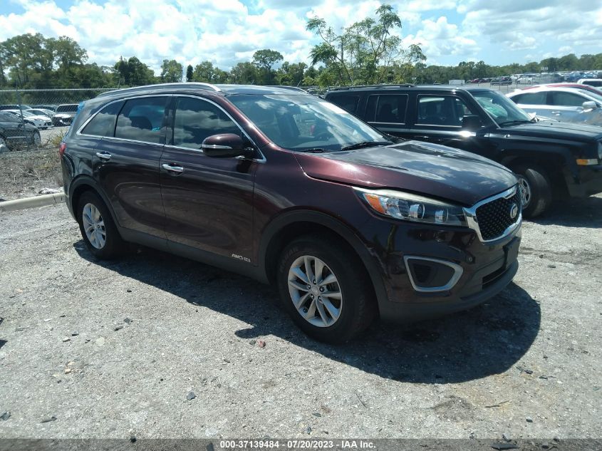 2016 KIA SORENTO LX/L - 5XYPGDA54GG044423