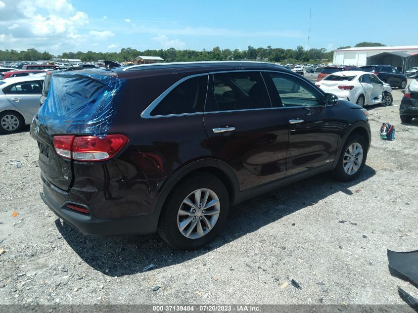 2016 KIA SORENTO LX/L - 5XYPGDA54GG044423